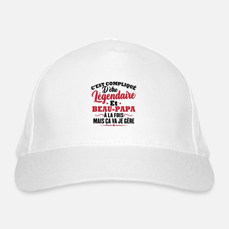 Légendaire et beau papa Casquette classique bio