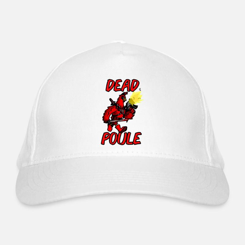DEAD POULE Casquette classique bio