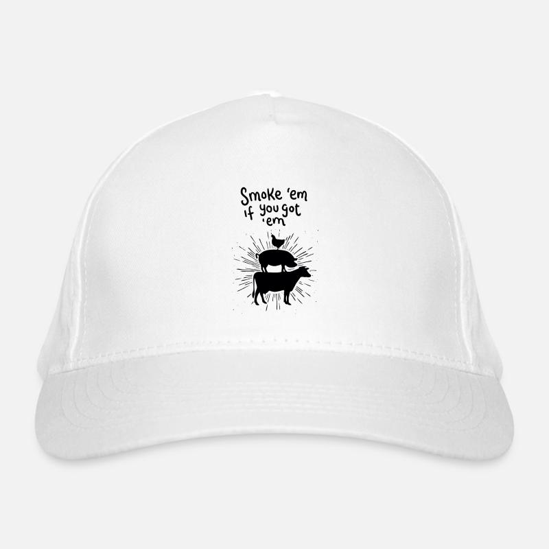 Delicious meat Organic Baseball Cap