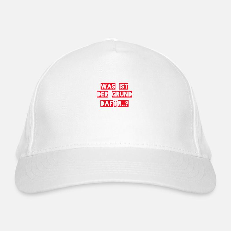 Der Grund Bio-Baseballkappe