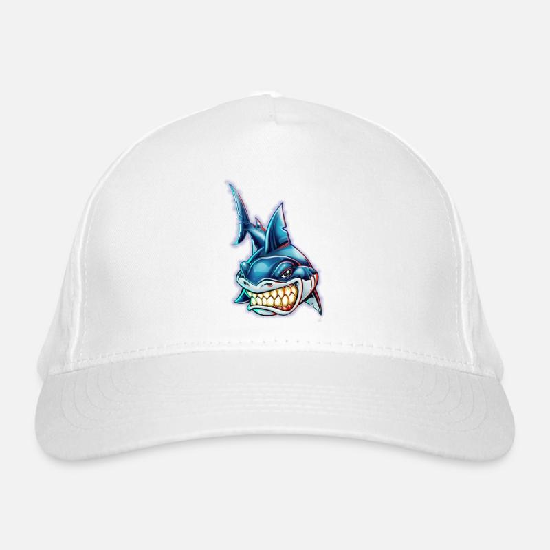 Requin bleu Casquette classique bio