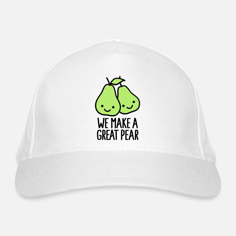 We make a great pear - Casquette classique bio - blanc