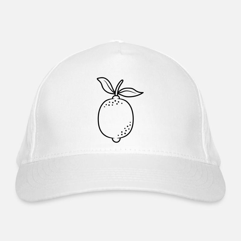 Citrus lemon fruit Organic Baseball Cap