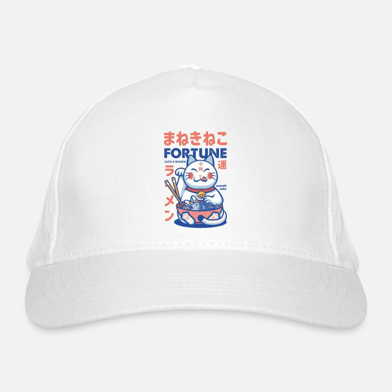 Maneki Neko Fortune Ramen Casquette classique bio