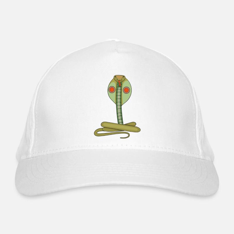 Snake Organic Baseball Cap