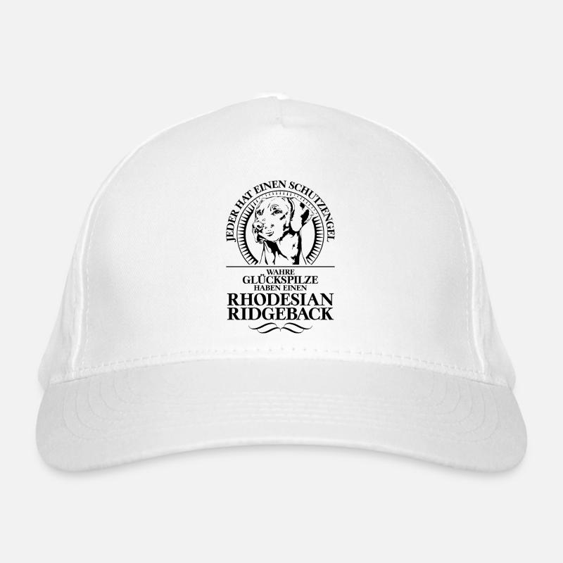 RHODESIAN RIDGEBACK Schutzengel Spruch Wilsigns Bio-Baseballkappe