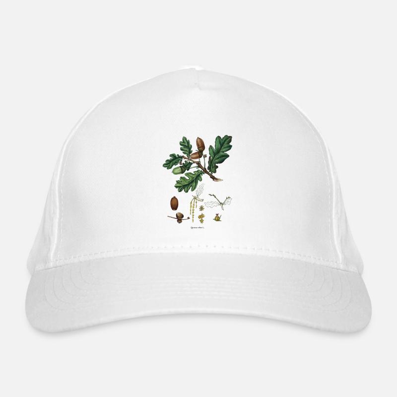 Chêne - Casquette classique bio - blanc