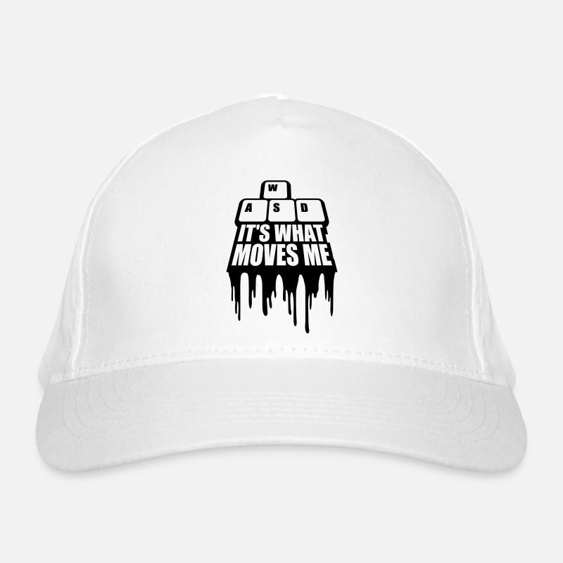 its what moves me Organic Baseball Cap