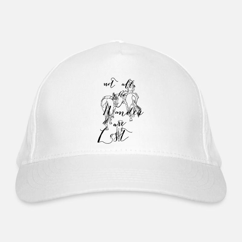 Wanderreiterin lost, hell Bio-Baseballkappe