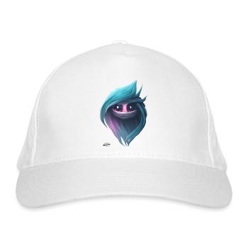 Dame douce - Casquette classique bio - blanc - Devant