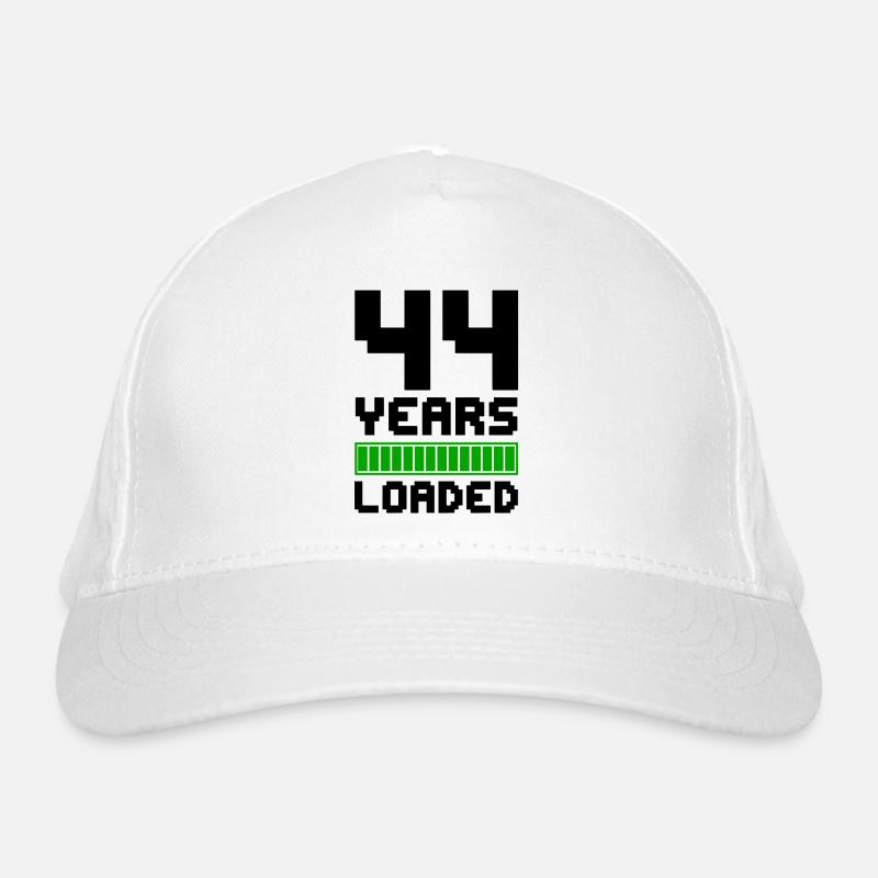 44 Years Loaded 44th Birthday Organic Baseball Cap