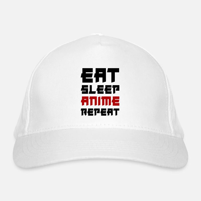 Manger Sommeil Anime Répéter Casquette classique bio