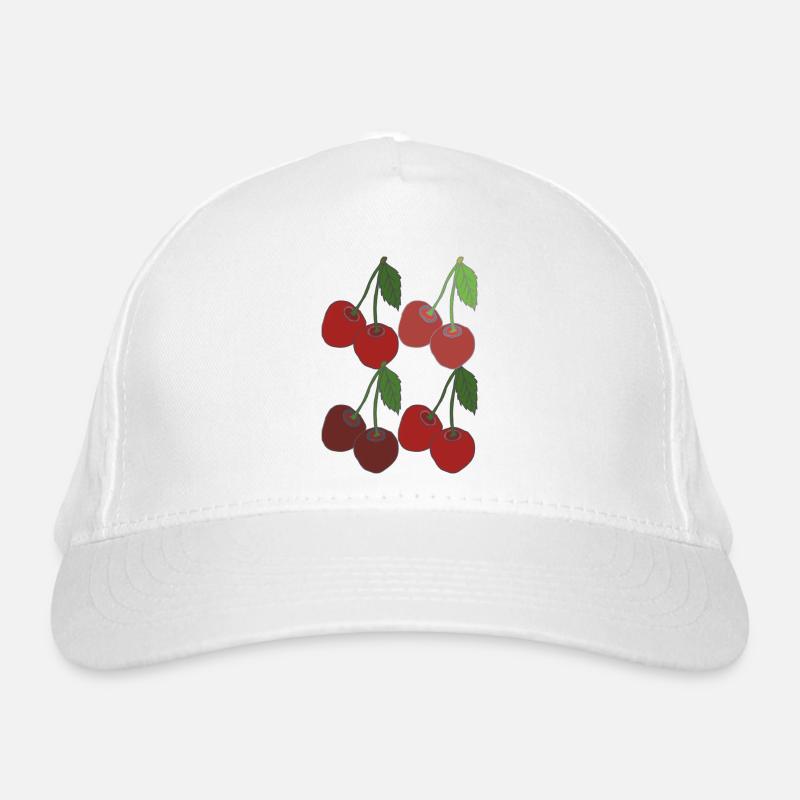 Cerises 4 fois Casquette classique bio