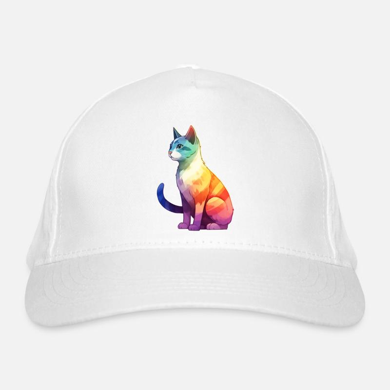 Pride Cat Bio-Baseballkappe