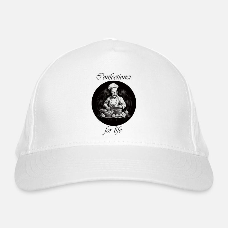 Confectioner for life Bio-Baseballkappe