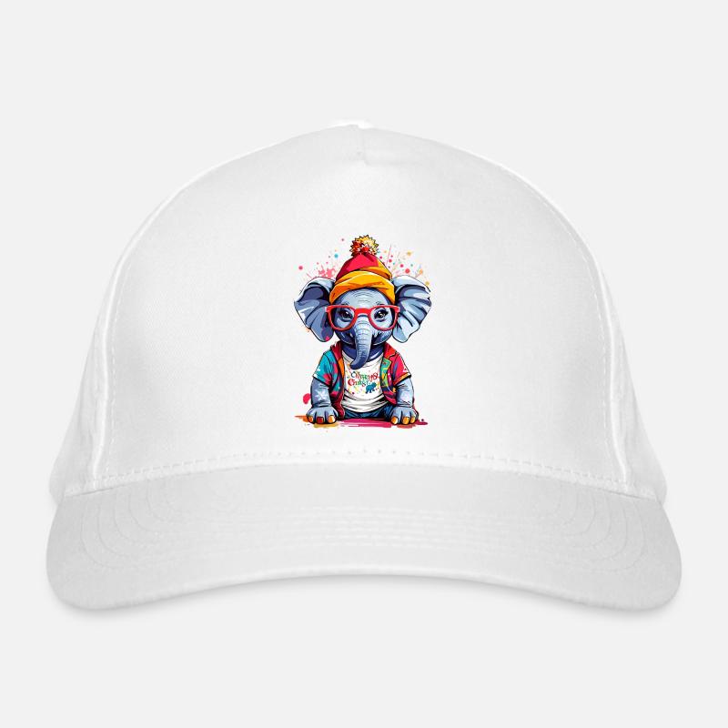 Éléphant cool Casquette classique bio