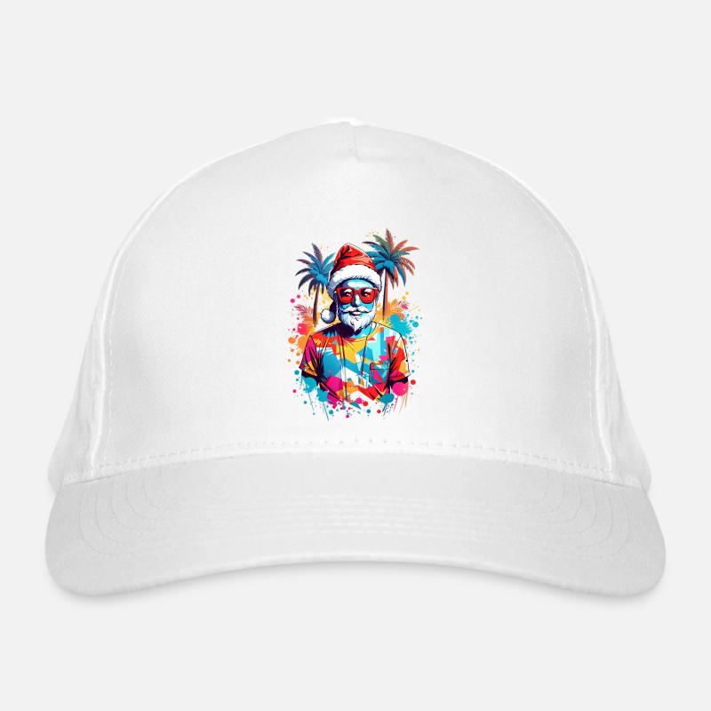 Coole Weihnachtsmann Bio-Baseballkappe