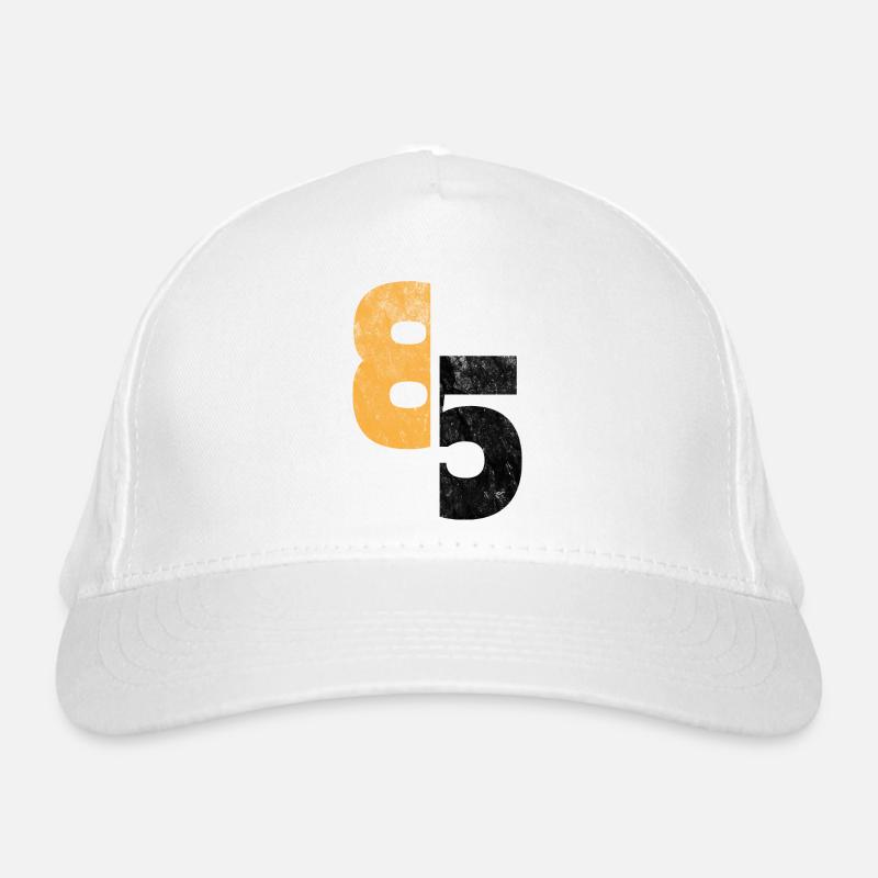 Nummer 85 Bio-Baseballkappe
