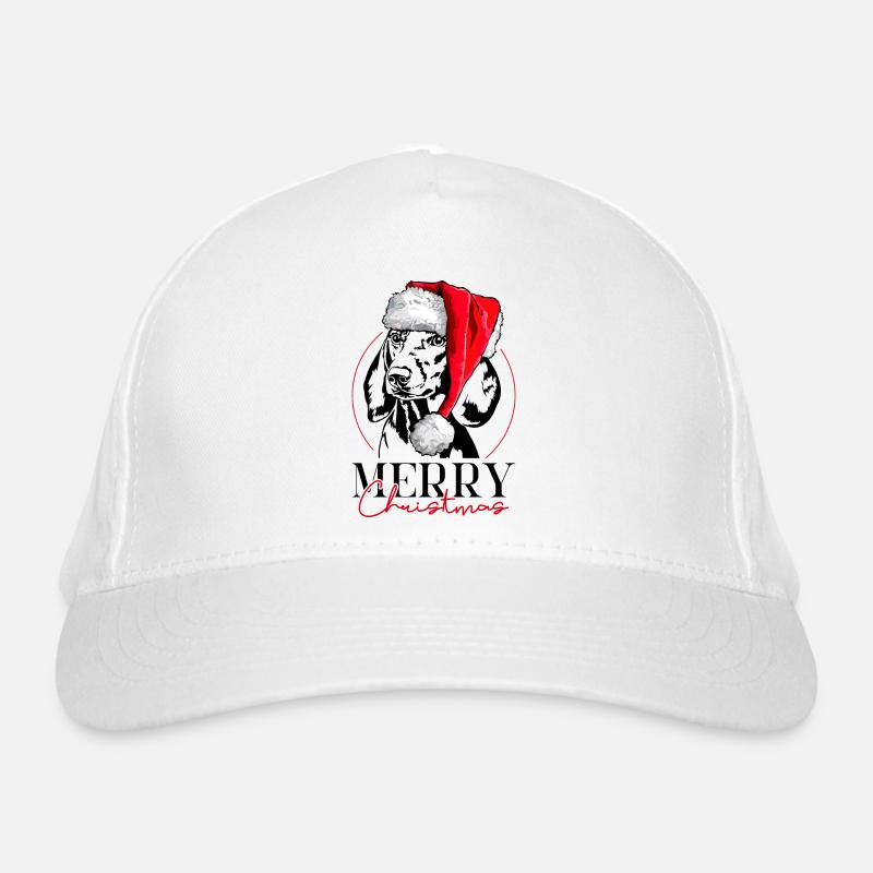 Père Noël Teckel Teckel Joyeux Noël Chiens Wilsigns Casquette classique bio
