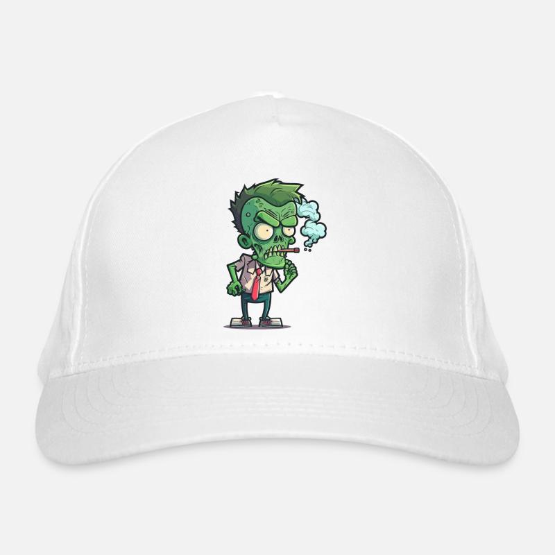Untotes Nikotin Bio-Baseballkappe