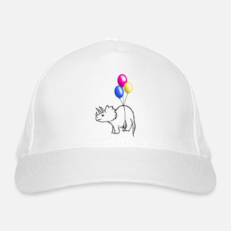 Pridosaur Dinosaurier Pfanne Bio-Baseballkappe