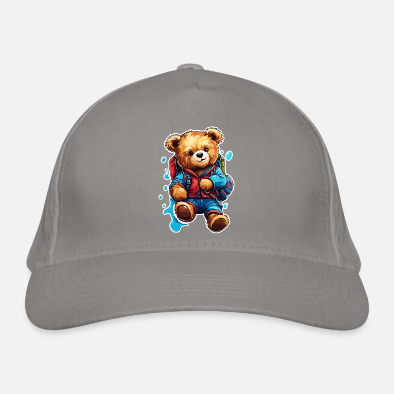 Teddybär / Kuscheltier / Stofftier / Geschenkidee Bio-Baseballkappe