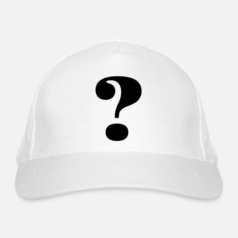 Grand point d’interrogation Casquette classique bio