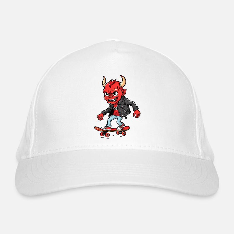 Diable rouge Casquette classique bio