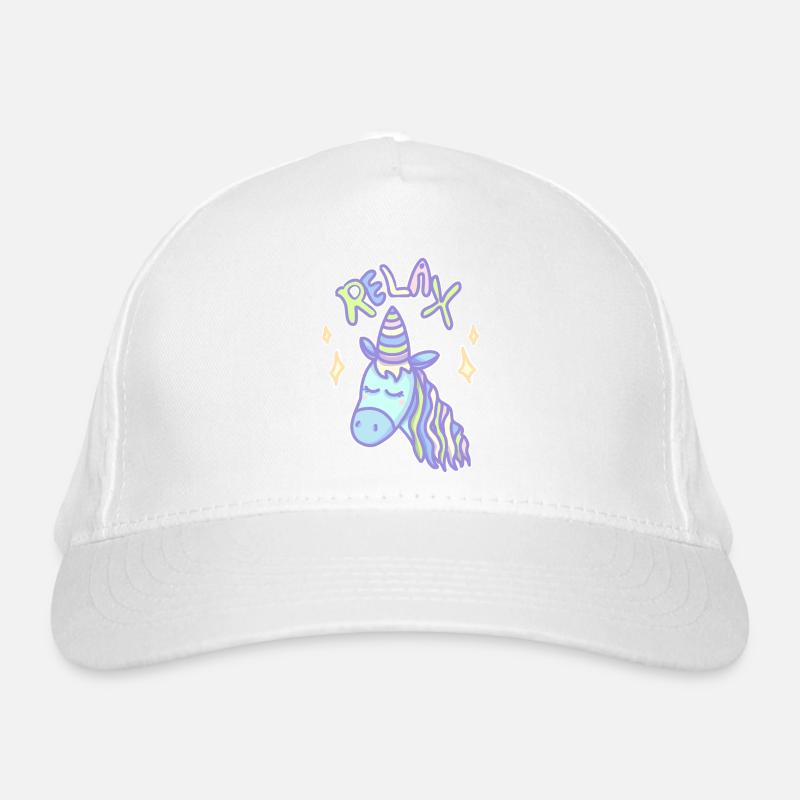 Unicorn Relax Organic Baseball Cap