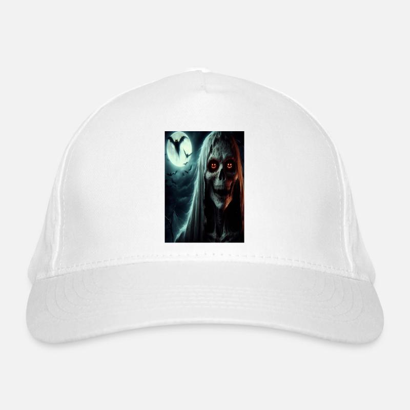 Scary scull Bio-Baseballkappe