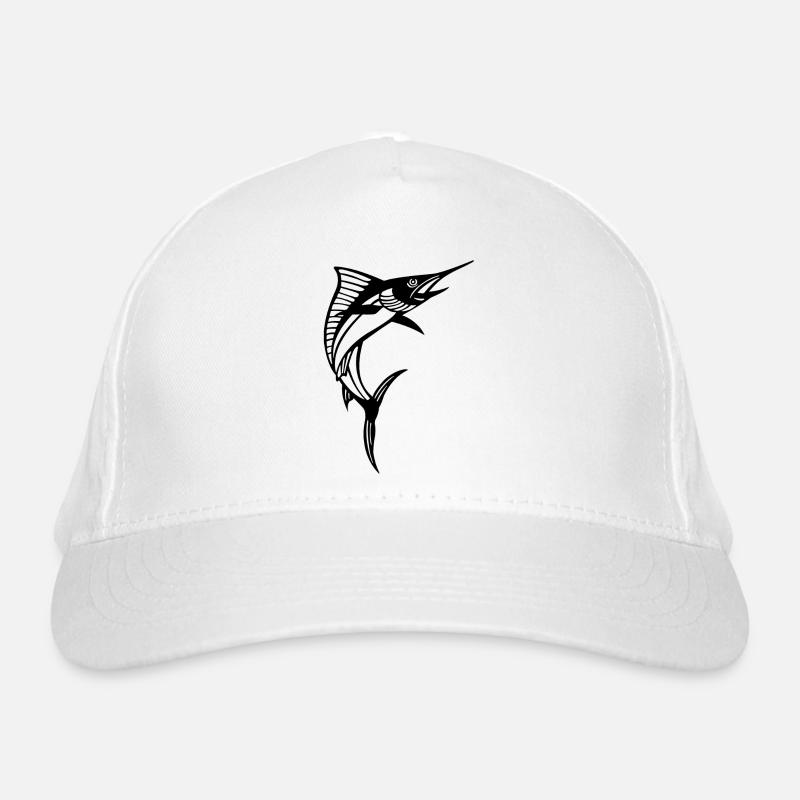 Espadon noir Casquette classique bio