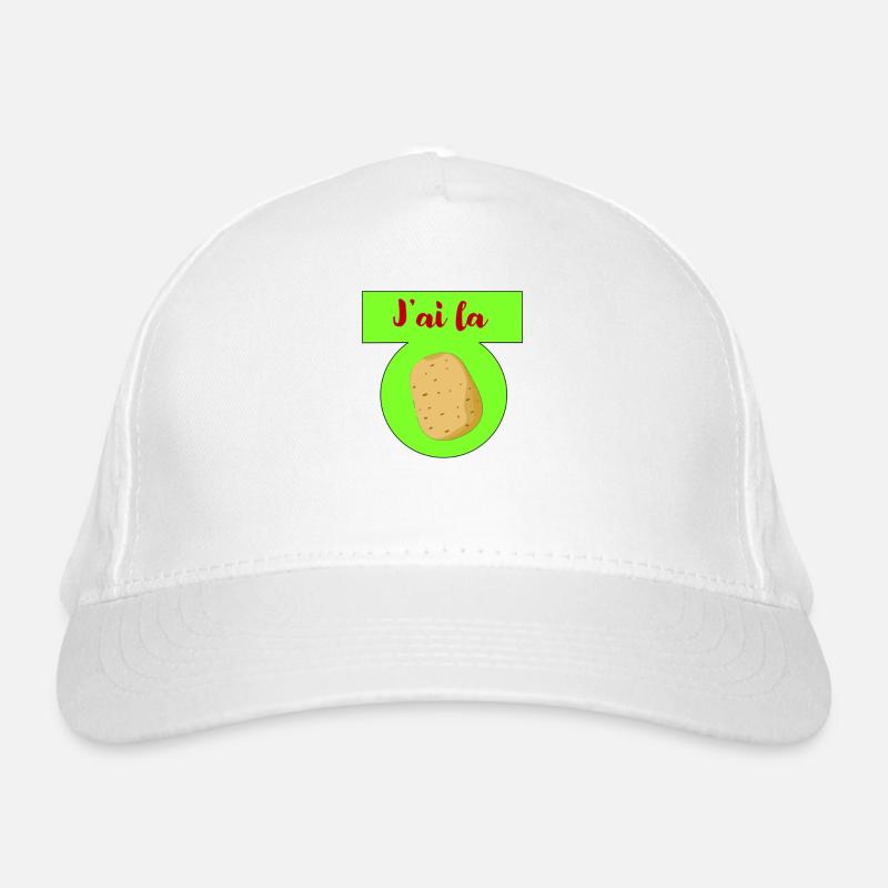 J'ai la patate Casquette classique bio