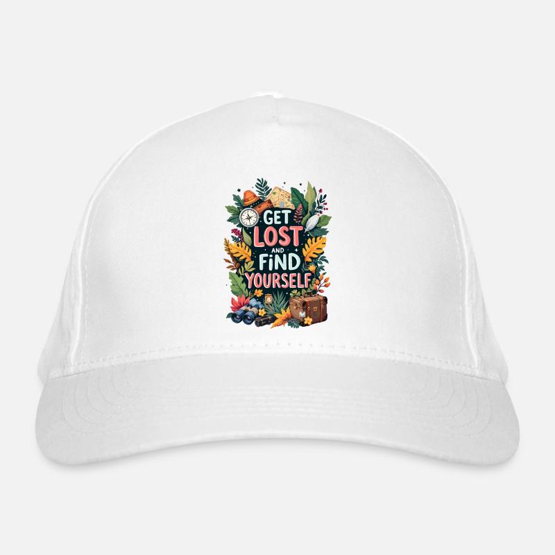 Get Lost Organic Baseball Cap