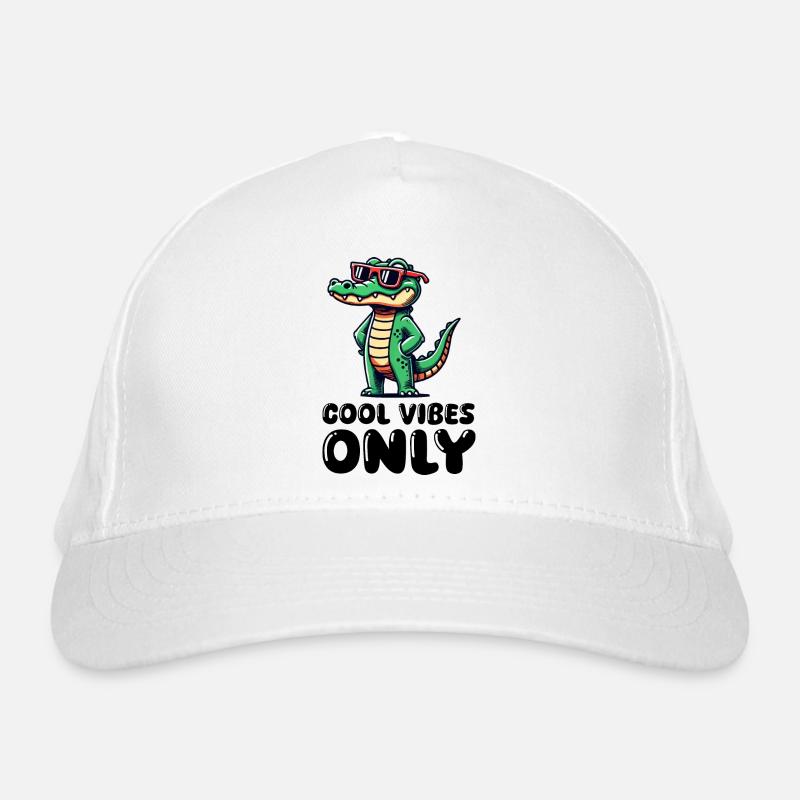 Crocodile Cool Organic Baseball Cap