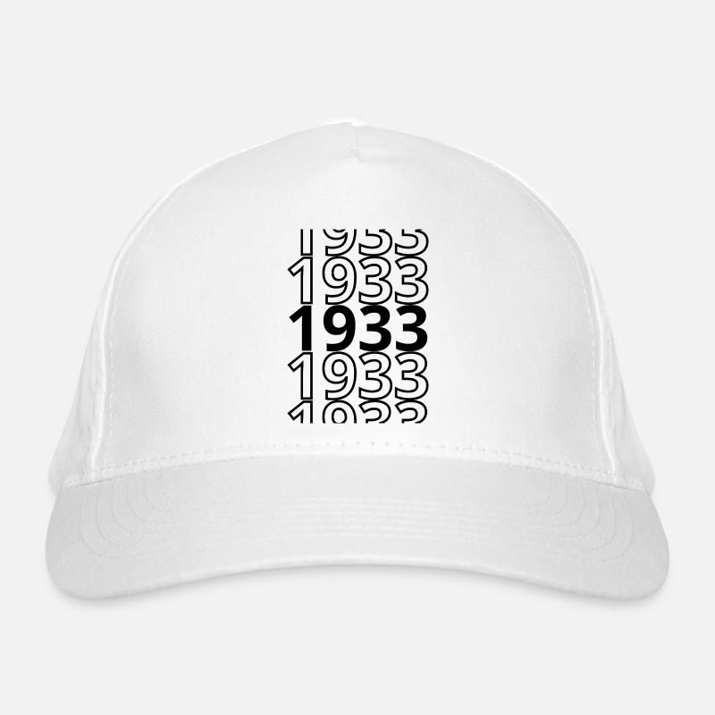 1933 1933 1933 Casquette classique bio