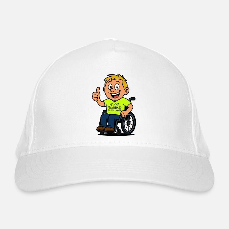 Starr weiter und ich mache einen Rollstuhltrick # Bio-Baseballkappe