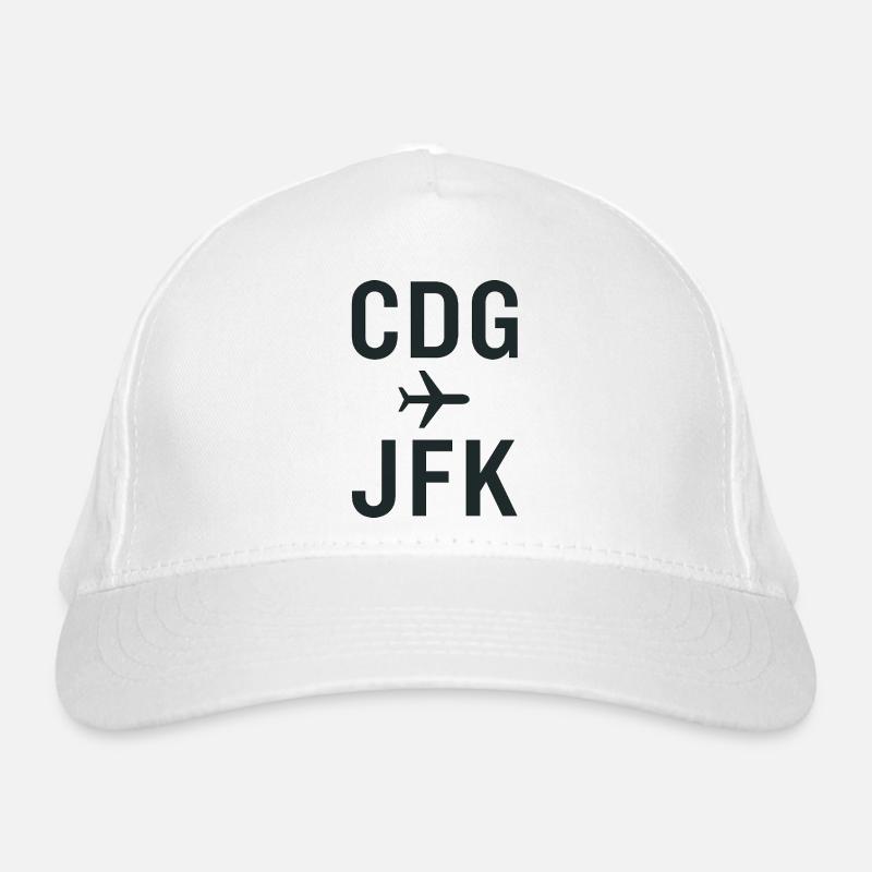 CDG JFK Organic Baseball Cap