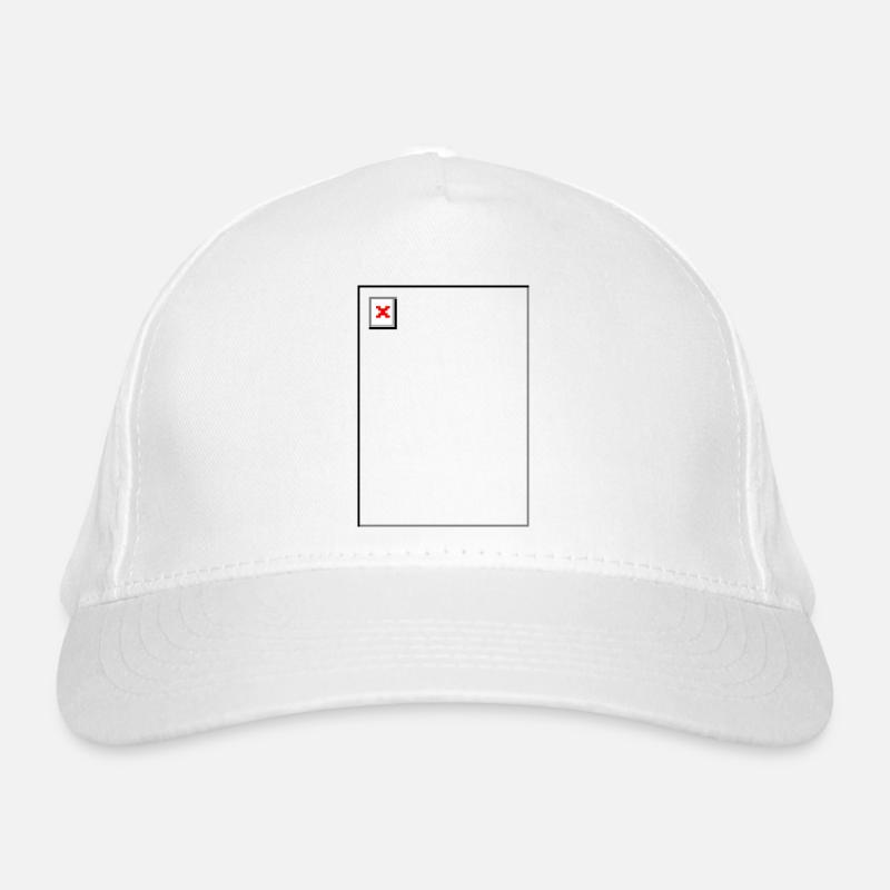 Image Not Found – but Style Guaranteed Organic Baseball Cap