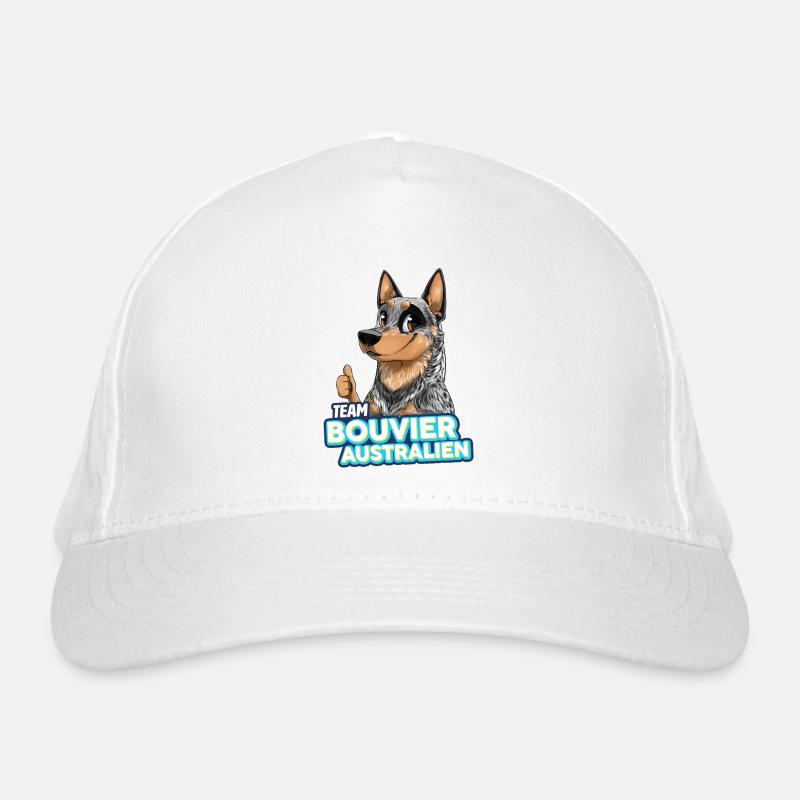 TEAM Australian Cattle Dog - Blue Organic Baseball Cap