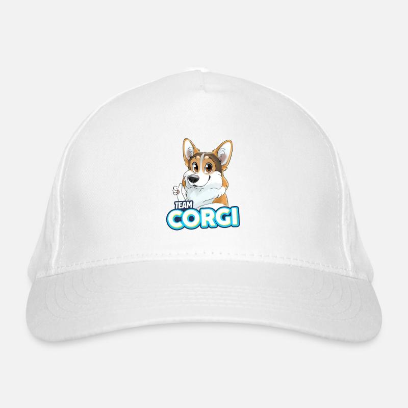 TEAM Corgi - dreifarbig Bio-Baseballkappe