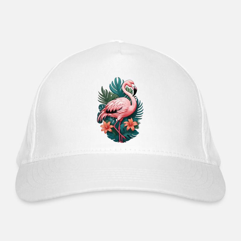 Flamingo Organic Baseball Cap