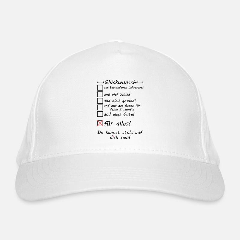 Passed Teaching Sample Teaching Sample Congratulations Organic Baseball Cap