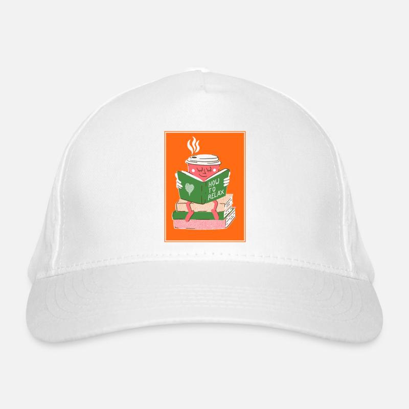 How to relax Organic Baseball Cap