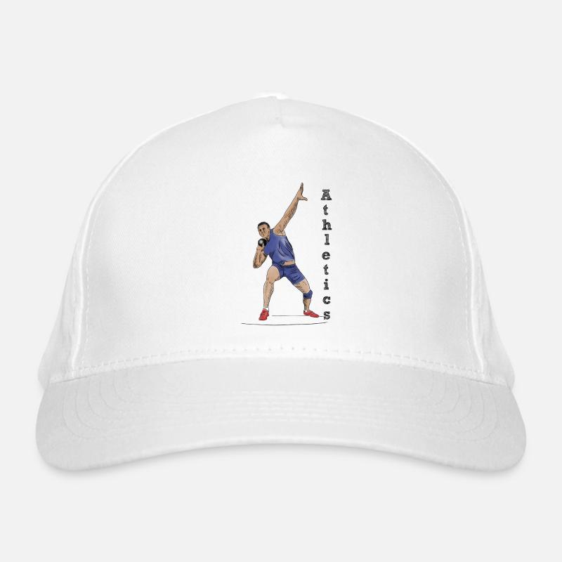 Lancer du poids Casquette classique bio
