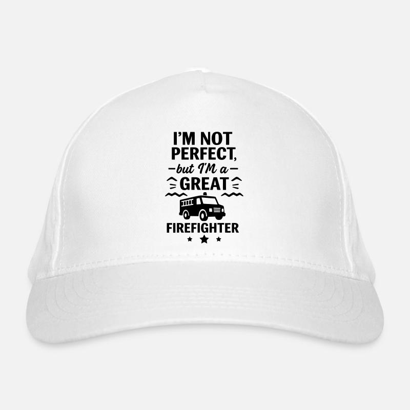 Super héros pompier Casquette classique bio