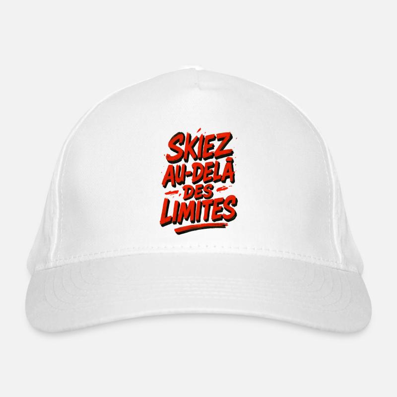 Ski beyond the limits! Organic Baseball Cap
