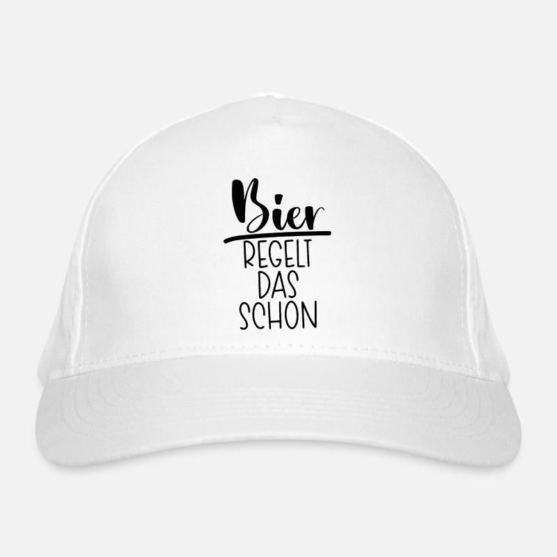 Bier regelt das Bio-Baseballkappe