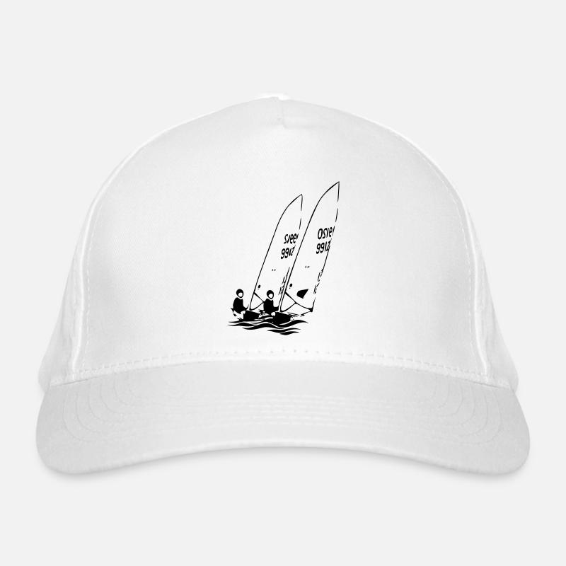 ILCA Dériveurs laser à voile dans la régate Casquette classique bio