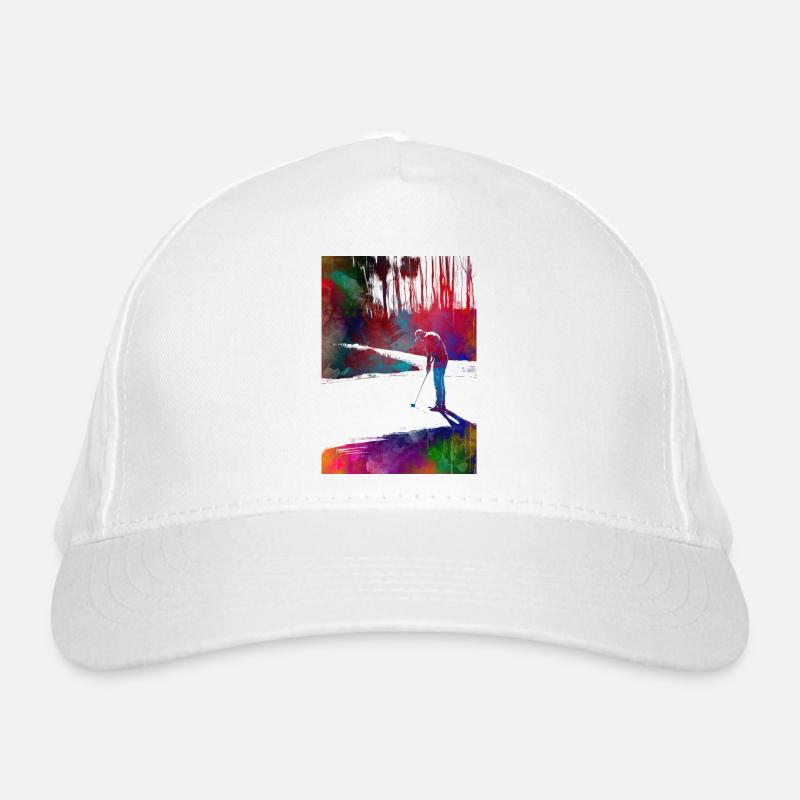 Golf player #golf Organic Baseball Cap