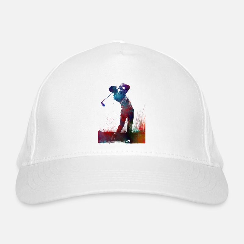 Golf player #golf Organic Baseball Cap